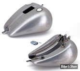 RESERVOIR D'ESSENCE SOFTAIL TWINCAM 08/17 INJECTION - OEM 62208-08 / 61000800 - REPLICA - AVEC SUPPORT DE CONSOLE - BOUCHON A VIS