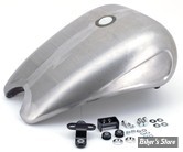 RESERVOIR D'ESSENCE - 4.3 GALLONS - SOFTAIL 1984/1999 - ALLONGÉ DE 2" - AVEC EMPREINTE LATERALES - CAPACITE : 4.3 GALLONS - POUR BOUCHON A VIS