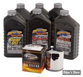 KIT HUILE SYNTHETIQUE - HUILE SPECTRO PLATINIUM 100% SYNTHESE - TWINCAM 6 SPEED 06/17 - KIT DE VIDANGES  Spectro Platinum 100% synthèse - FILTRE A HUILE : CHROME 