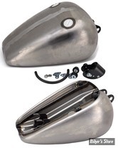 RESERVOIR D'ESSENCE - 3.8 GALLONS / 14.40 LITRES - SPORTSTER 82/03 - OEM 00000-00 - SPORT-BOB - 14.4 LITRES -  BOUCHONS A VIS