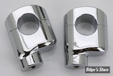 RISERS - HAUTEUR : 57MM / 2 1/4" - RISERS AVEC DÉPORT 12 MM - ZODIAC - CHROME