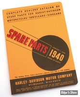 CATALOGUE DE PIECES DETACHEES - 1930/1940- V-TWIN / SIDE CAR / SERVI-CAR - 1930/1940 - SAMWEL - 1600503