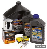 KIT HUILE MINÉRALE - TOTAL SERVICE KIT - HUILE SPECTRO HEAVY DUTY 20W50 - BIGTWIN 84/99  - Huile Spectro Heavy Duty 20W50 - FILTRE A HUILE : CHROME 