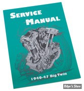 MANUEL D'ENTRETIEN / SERVICE MANUAL - 1937/1949 - EL/FL 37/47/ UL 37/48  - OEM 00000-00 - SAMWEL - 1600505