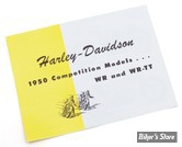 BROCHURE - WR et WR-TT Competition 1950 - SAMWEL - FOLDER, race, 1950 competition models, WR/WR-TT - 1600501