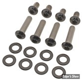 ECLATE O - PIECE N° 04B - KIT VISSERIE DE GARDE BOUE AVANT - OEM 10201189 / 10201021 / - SPORTSTER RH1250S - SCREWS4BIKES - NOIR MAT - FF.HD.7.swm