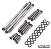 ECLATE I - PIECE N° 70 - KIT VISSERIE DE CARTER PRIMAIRE EXTERNE - TOURING 07UP - SCREWS4BIKES - NOIR MAT