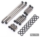 ECLATE I - PIECE N° 70 - KIT VISSERIE DE CARTER PRIMAIRE EXTERNE - SOFTAIL FXCW/C 08/11 / FXSB 13/17 - SCREWS4BIKES - NOIR MAT