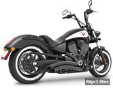 - ECHAPPEMENT FREEDOM PREFORMANCE - VICTORY VEGAS / KINGPIN / HIGHBALL / GUNNER - SHARP CURVE RADIUS - NOIR - MV00012