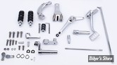 - COMMANDES AVANCEES - SPORTSTER 04/13 - RALLONGÉ +2" - ZODIAC - CHROME
