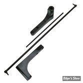 KIT DE RALLONGES DE COMMANDES AVANCEES - SPORTSTER 04/13 - RALLONGE : + 6" / 15CM - ZODIAC - NOIR