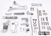 COMMANDES AVANCEES - SPORTSTER 91/03 - RALLONGÉ DE : + 2"- ZODIAC - CHROME