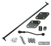 KIT DE DEPLACEMENT DE COMMANDES AVANCEES - RECUL - SPORTSTER 04/13 - REDUCED REACH CONVERSION KIT - NOIR - OEM 50700010 - ZODIAC