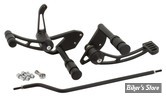 - COMMANDES AVANCEES - DYNA 91/05 - LONGUEUR STANDARD - USINEES ALUMINIUM - NOIR