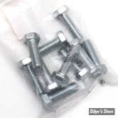 VIS TETE HEXAGONALE - 5/16"-18 X 25.40MM / 1" - OEM 4017 - ZINGUÉE - LES 10 PIÈCES