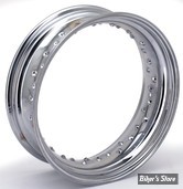 VOILE DE JANTE - 16" X 5.00 - 40 RAYONS - DROP CENTER - OEM 41445-09 - CHROME