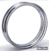 VOILE DE JANTE - 17" X 3.50 - 40 RAYONS - DROP CENTER - OEM 00000-00 - CHROME
