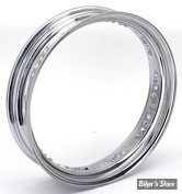 VOILE DE JANTE - 17" X 3.50 - 40 RAYONS - DROP CENTER - OEM 00000-00 - CHROME