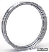 VOILE DE JANTE - 21" X 3.25 - 40 RAYONS - DROP CENTER - OEM 00000-00 - CHROME