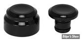 ECLATE O - PIÈCE N° 19/20 - CACHES AXES D'AXE DE BRAS OSCILLANT - SOFTAIL M8 FLFB/S / FXBR/S 2018UP - RICK'S MOTORCYCLES - LISSE - NOIR 