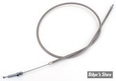 CABLE D'EMBRAYAGE POUR BIGTWIN 68/84 - LONGUEUR :124 CM - OEM 38618-68 / C - ZODIAC - TRÉSSÉ GAINÉ