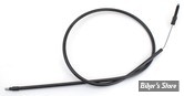 CABLE D'EMBRAYAGE POUR BIGTWIN 68/84 - LONGUEUR :124 CM - OEM 38618-68 / C - ZODIAC - TOUT NOIR / RENFORCÉ