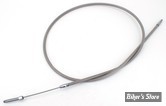 CABLE D'EMBRAYAGE POUR BIGTWIN 68/84 - LONGUEUR :155 CM - OEM 00000-00 - ZODIAC - TRESSÉ GAINÉ