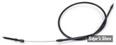 CABLE D'EMBRAYAGE POUR SPORTSTER 71/85 - LONGUEUR : 122CM - OEM 00000-00 - ZODIAC - TOUT NOIR 
