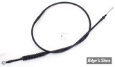CABLE D'EMBRAYAGE POUR SPORTSTER 86UP - LONGUEUR : 150.00 CM - OEM 38621-86 / A - ZODIAC - TOUT NOIR