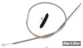 CABLE D'EMBRAYAGE POUR SPORTSTER 86UP - LONGUEUR : 150.00 CM - OEM 38621-86 / A - ZODIAC - TRESSÉ GAINÉ