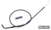 CABLE DE RETOUR POUR BIGTWIN & SPORTSTER 96UP - LONGUEUR : 94 CM - OEM 56305-96 - ZODIAC - FINITION : TOUT NOIR