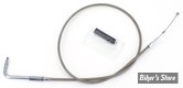 CABLE DE RETOUR POUR BIGTWIN & SPORTSTER 96UP - LONGUEUR :104 CM - OEM 56328-96 - ZODIAC - FINITION : TRESSÉ GAINÉ