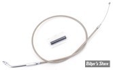 CABLE DE TIRAGE LONGUEUR :102.00 CM - OEM 00000-00 - ZODIAC : FINITION : TRESSÉ GAINÉ