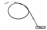 CABLE DE TIRAGE POUR BIGTWIN & SPORTSTER AVEC MIKUNI HS 40 - LONGUEUR :104CM - BIGTWIN / SPORTSTER 1986/1995 - ZODIAC - NOIR