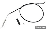CABLE DE RETOUR POUR BIGTWIN & SPORTSTER AVEC MIKUNI HS 40 - LONGUEUR :104CM - BIGTWIN / SPORTSTER 1986/1995 - ZODIAC - NOIR