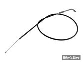 CABLE DE TIRAGE POUR BIGTWIN & SPORTSTER AVEC MIKUNI HSR 42/45 - LONGUEUR :109CM - 1986/1995 - ZODIAC - NOIR