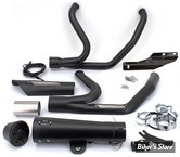 ECHAPPEMENT MCJ - SHORTY 2-EN-1 - TOURING 2017/2020 - HOMOLOGUE EURO 4 - NOIR