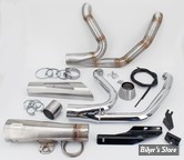 ECHAPPEMENT MCJ - SHORTY 2-EN-1 - TOURING 2021UP - HOMOLOGUE EURO 5 - INOX
