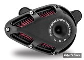 FILTRE A AIR - PERFORMANCE MACHINE - MILWAUKEE EIGHT 2023UP - JET - BLACK OPS - 0206-2167-B