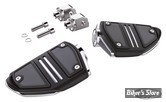 REPOSES PIEDS ARRIERE - CIRO - TWIN RAIL - CHROME - 61406