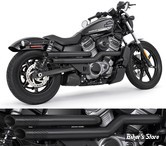 ECHAPPEMENT - NIGHTSTER RH975 / RH975S 2022UP - FREEDOM PERFORMANCE - INDEPENDENCE "PERFORATED" - NOIR / EMBOUTS : SLASH CUT NOIR - HD02150