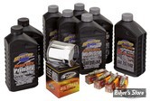 KIT HUILE SYNTHETIQUE - TOTAL SERVICE KIT - HUILE SPECTRO PLATINIUM 100% SYNTHESE - M8 2017UP - Huile moteur Spectro Platinum 100% synthèse, huile de primaire Heavy-Duty et huile de boite Platinium + bougies - FILTRE A HUILE : CHROME 