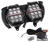 OPTIQUE DE PHARE LED - TOURING FLTR 15UP - OEM 67700199 - Phare à LED nid d'abeille Road Glide - ZODIAC