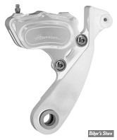 - KIT ETRIER ARRIÈRE HARRISON BILLET - 4 PISTONS - SLIMLINE - SOFTAIL 87/99 - COTE DROIT - POLI