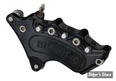 ETRIER HARRISON BILLET - AVANT - MINI 6 - 6 PISTONS - SPORTSTER / FX / FXWG 76/83 - COTE GAUCHE - NOIR
