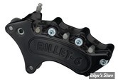 - ETRIER HARRISON BILLET - AVANT - MINI 6 - 6 PISTONS - SOFTAIL / DYNA / SPORTSTER / TOURING / V-ROD 00UP - COTE GAUCHE - NOIR