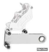 SUPPORT ETRIER ARRIÈRE -  HARRISON BILLET - ORIGINAL SERIE - 4 PISTONS - SPORTSTER 84/99 - POLI