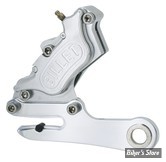 - ETRIER SPORTSTER 00/03 - HARRISON BILLET - ARRIERE - ORIGINAL SERIE - 4 PISTONS - POLI