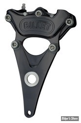 ETRIER HARRISON BILLET - ARRIERE - ORIGINAL SERIE - 4 PISTONS - BIGTWIN 76/84 DISQUE 10" - NOIR