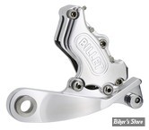 - KIT ETRIER ARRIÈRE HARRISON BILLET - 4 PISTONS - SOFTAIL 87/99 - FINITION : POLI